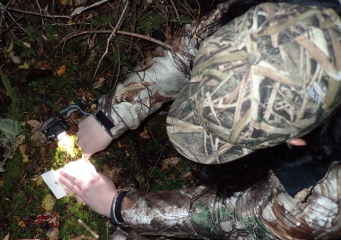 country huntress deer hunting