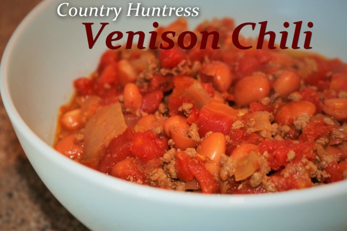 Country Huntress Venison Chili